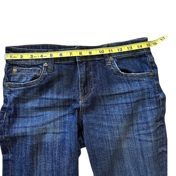 KUT FROM THE KLOTH Size 2 Dark Wash Jeans Style #KP494MS1 Straight Leg Mid Rise - Picture 8 of 12